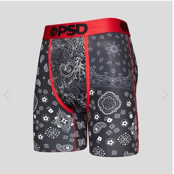 PSD Boxer Briefs Mens Blk Hype - Picture 1 of 2